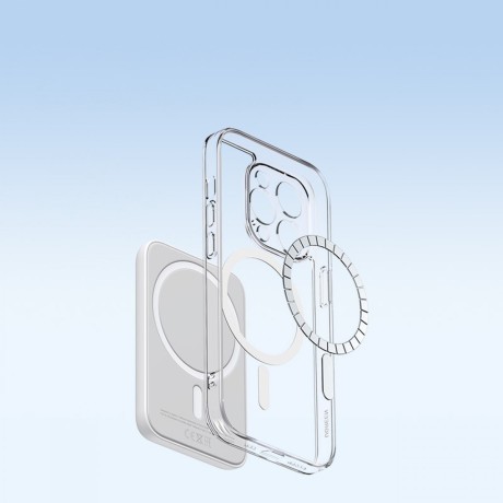 Оригинальный чехол Ugreen Classy Clear (MagSafe) для iPhone 14 Pro - прозрачный