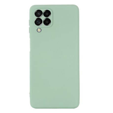 Чохол Solid Color Liquid Silicone Samsung Galaxy M53 5G - зелений
