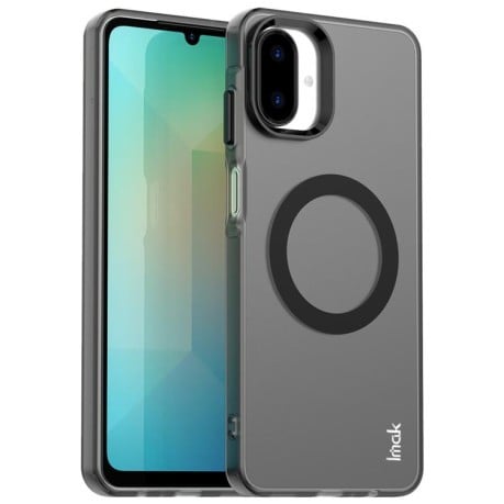 Чехол IMAK Chocolate Series с MagSafe на Samsung Galaxy A07 4G - черный