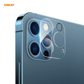 Защитное стекло на камеру ENKAY Hat-Prince 9H для iPhone 12 Pro