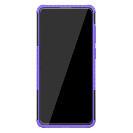 Протиударний чохол Tire Texture Samsung Galaxy A71 - фіолетовий