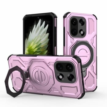 Противоударный чехол J-20 Solid Color MagSafe Magnetic на OnePlus 15 5G — розовый