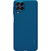 Чехол NILLKIN Frosted Shield Concave-convex на Samsung Galaxy M53 5G - синий