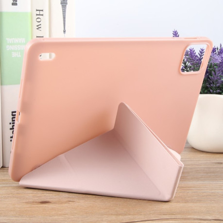 Чехол-книжка Demation Silicone Leather для Xiaomi Pad 7 / 7 Pro - розовый