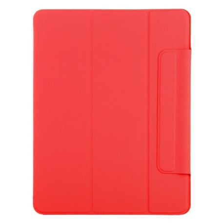 Магнитный чехол- книжка Double-sided Magnetic Flip PU Leather With Holder для iPad Air 13 2024 / Pro 12.9 2020  - красный