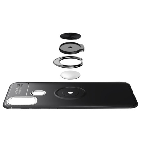 Противоударный чехол Lenuo на Samsung Galaxy M21/M30s - черный