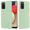 Чохол Solid Color Liquid Silicone Samsung Galaxy A03s - зелений