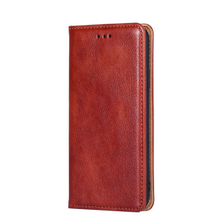 Чохол-книжка Gloss Oil Solid для OnePlus 11R / Ace 2 - коричневий