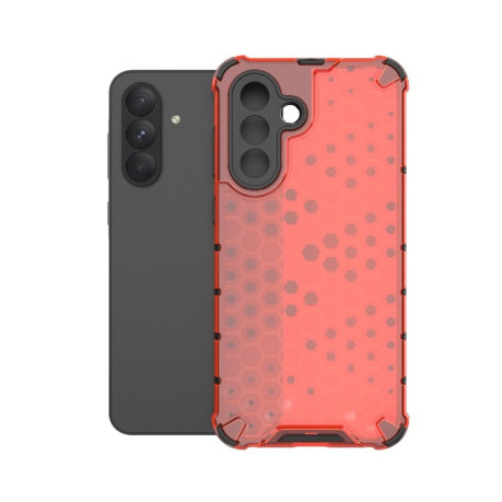 Противоударный чехол Honeycomb на Samsung Galaxy A36 5G - красный