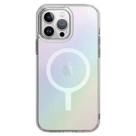 Оригінальний чохол UNIQ LifePro Xtreme на iPhone 15 Pro Max - Magclick Charging opal/iridescent