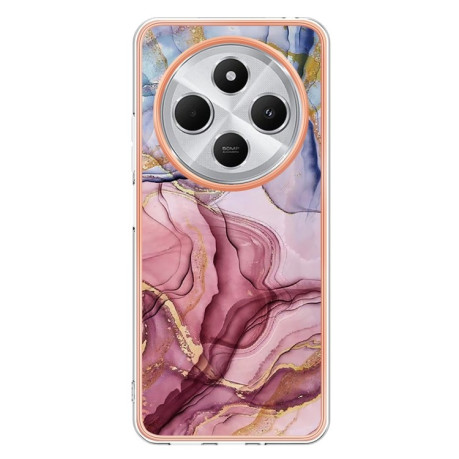 Протиударний чохол Electroplating IMD для Xiaomi Redmi 14C 4G/Poco C75/Redmi A4 5G - Rose Red