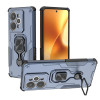 Противоударный чехол Metal Kickstand TPU Hybrid PC на Realme 15 Pro 5G — синий