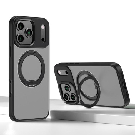 Чохол Kalebol з підставкою Rotating Magnetic та MagSafe на iPhone 17 Pro Max - чорний