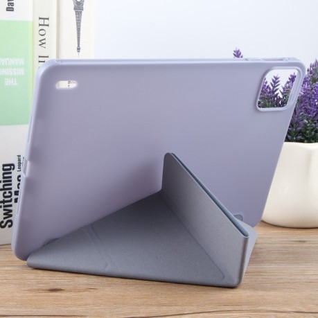 Чехол-книжка Demation Silicone Leather для Xiaomi Pad 7 / 7 Pro - Lavender
