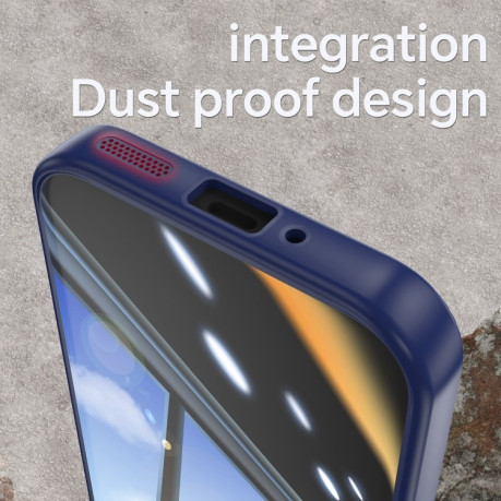 Протиударний чохол Acrylic Hybrid TPU Armor Shockproof для Google Pixel 9 Pro XL - синій