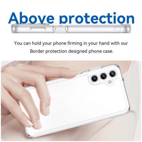 Протиударний чохол Colorful Acrylic Series для Samsung Galaxy A14 5G - прозорий