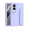 Чехол Escase с ремешком на руку и плёнкой на шарнир на Samsung Samsung Galaxy Fold8 5G — фиолетовый