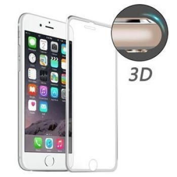 Защитное 3D Стекло на весь Экран Enkay Hat-Prince 0.26mm 9H Aluminum Alloy Silver для iPhone 7 Plus/8 Plus