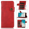Чехол-книжка KHAZNEH Dual-Splicing для Samsung Galaxy A03 Core - красный