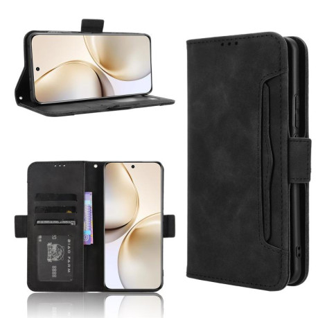 Чехол-книжка Skin Feel Calf на Realme 14 Pro+ - черный