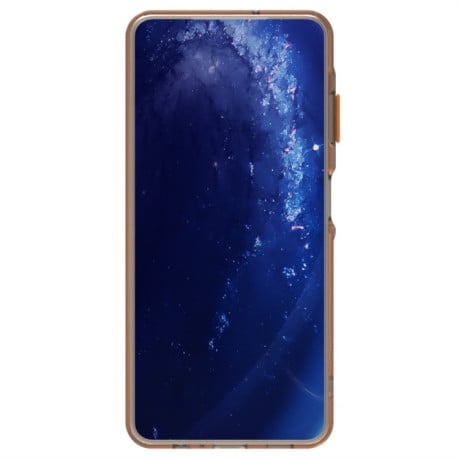 Противоударный чехол MagSafe Holder PC Hybrid для Samsung Galaxy A06 4G - оранжевый