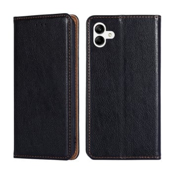 Чехол-книжка Gloss Oil Solid для Samsung Galaxy A04 - черный