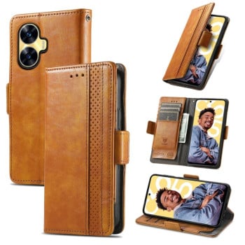 Чехол-книжка CaseNeo для Realme C55 - хаки