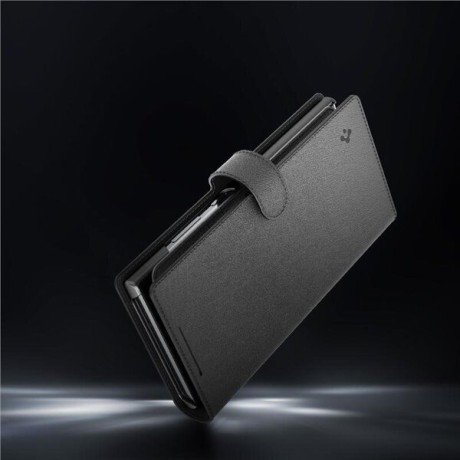 Оригінальний чохол-книжка Spigen Wallet S для Samsung Galaxy S24 Ultra - Black