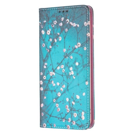 Чохол-книжка Colored Drawing Pattern Invisible Samsung Galaxy A53 5G - Plum Blossom