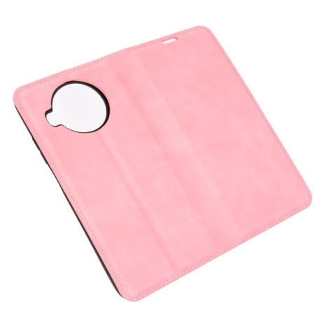 Чехол-книжка Retro-skin Business Magnetic на  Xiaomi Mi 10T Lite - розовый