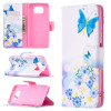 Чохол-книжка Colored Drawing Series Xiaomi Mi Poco X3 / Poco X3 Pro - Butterflies Love Flower