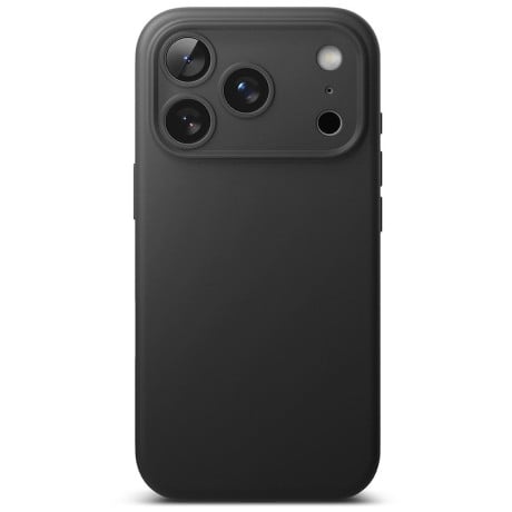 Оригинальный силиконовый чехол Ringke Silicone Magnetic с MagSafe на iPhone 17 Pro - Black
