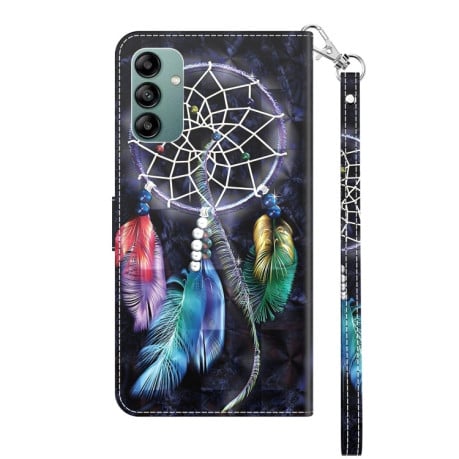 Чохол-книжка 3D Painting Leather для Samsung Galaxy A04s - Colorful Dreamcatcher