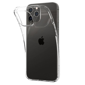 Оригинальный Чехол Spigen Liquid Crystal на iPhone 12 Pro / iPhone 12 Crystal Clear