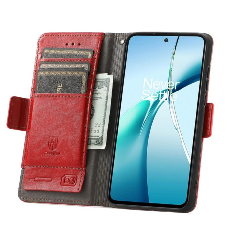 Чохол-книжка Dual-side Magnetic Buckle для OnePlus Ace 3 Pro - червоний