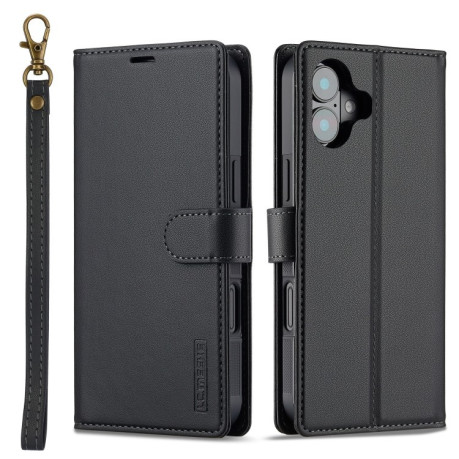 Чохол-книжка LC.IMEEKE L2 Series Detachable Magsafe для iPhone 16 - чорний
