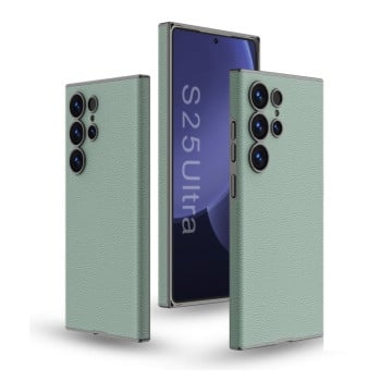 Чохол GKK Skin-feeling Leather для Samsung Galaxy S25 Ultra 5G - зелений