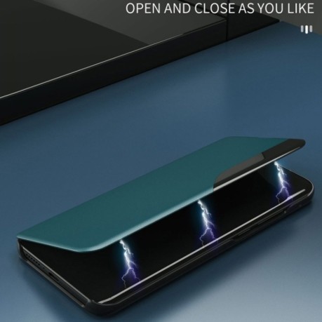 Чехол-книжка Clear View Standing Cover на Samsung Galaxy A23 4G - синий