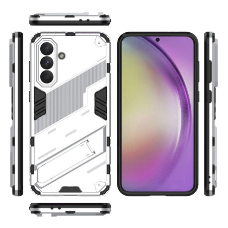 Противоударный чехол Punk Armor для Samsung Galaxy A56 5G - белый