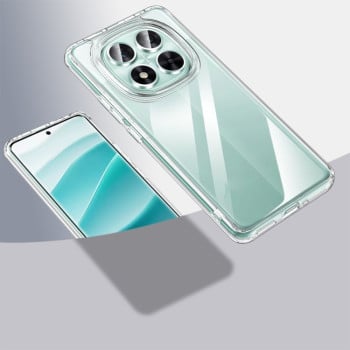 Противоударный чехол Armor Clear для Xiaomi Redmi Note 14 Pro 4G - прозрачный