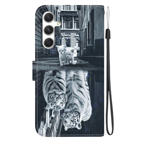 Чехол-книжка Colored Drawing Series на Samsung Galaxy S25 5G - разноцветный