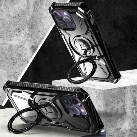 Противоударный чехол Armor Series MagSafe для iPhone 15 Pro Max - черный