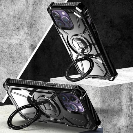 Протиударний чохол Armor Series MagSafe для iPhone 15 Pro Max - синій
