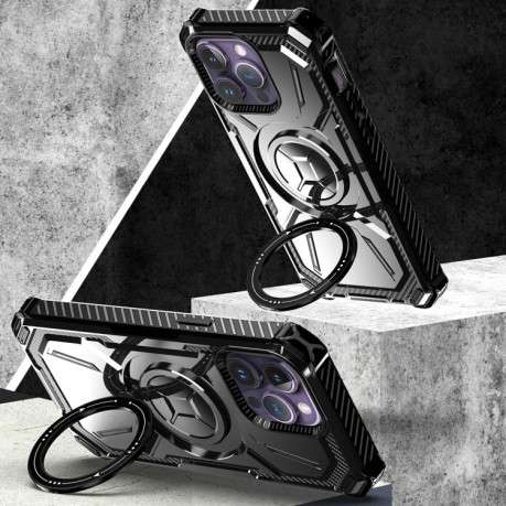Протиударний чохол Armor Series MagSafe для iPhone 15 Pro Max - фіолетовий