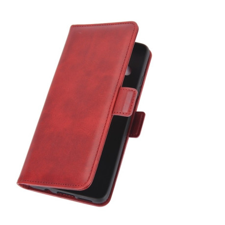 Чехол-книжка Dual-side Magnetic Buckle для Xiaomi Mi 10T Lite - красный