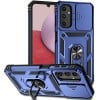 Противоударный чехол Camera Sliding для Samsung Galaxy A14 5G - синий