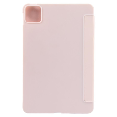 Чехол-книжка Three-fold для Xiaomi Pad 6 / 6 Pro - розовый