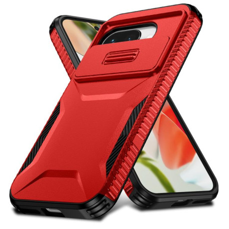 Протиударний чохол Sliding Camshield для Google Pixel 9a - червоний