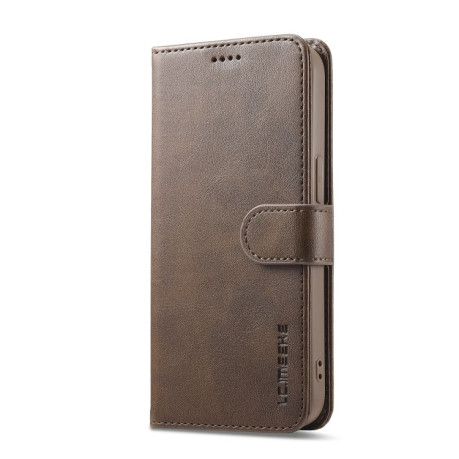 Чохол книжка LC IMEEKE Calf Texture на iPhone 16e - коричневий