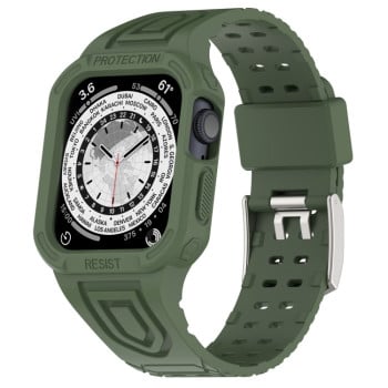 Ремешок Silicone Integrated для Apple Watch Ultra 49mm - зеленый